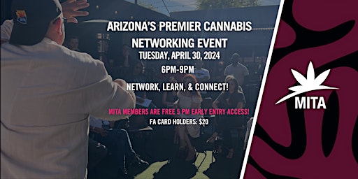 Hauptbild für Arizona Cannabis Business Networking Event