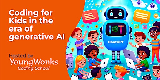 Imagem principal de Coding for Kids in the era of generative AI - South Bay