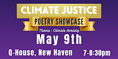 Image principale de Climate Justice Poetry Showcase
