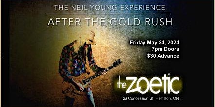 Imagem principal do evento The Neil Young Experience - Hamilton, ON.