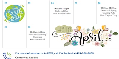 CenterWell Redbird Presents - "Self Care Goodie Bag Giveaways" primary image