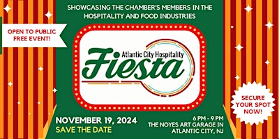 Imagem principal do evento Atlantic City Hospitality Fiesta 2024