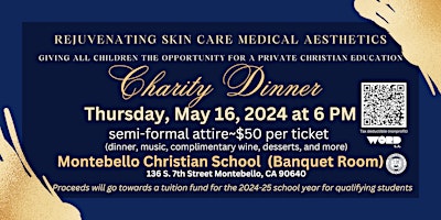 RSCMA Charity Dinner~Giving all Children the opportunity… primary image