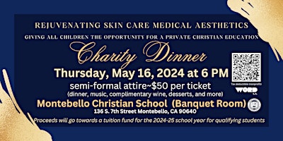 Image principale de RSCMA Charity Dinner~Giving all Children the opportunity…