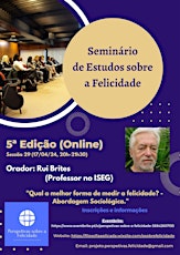 Hauptbild für 29º Seminário de Estudos sobre a Felicidade (5ª Edição)