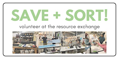 Save + Sort Volunteer Day primary image