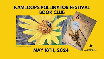 Imagem principal do evento 2024 Kamloops Pollinator Festival Book Club