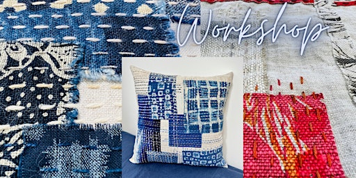 Boro and Sashiko  Workshop -  Create a unique Cushion Cover primary image