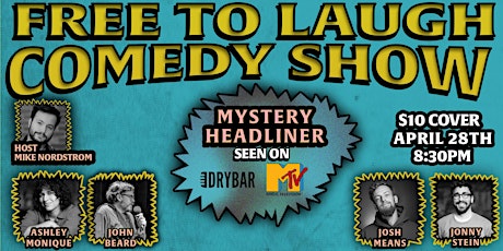 Free to Laugh Comedy Show @ The Roaring Donkey