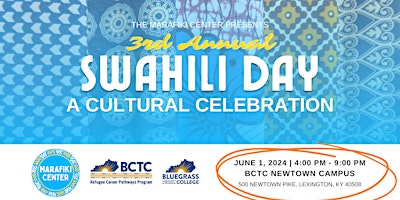Primaire afbeelding van 3rd Annual Swahili Day