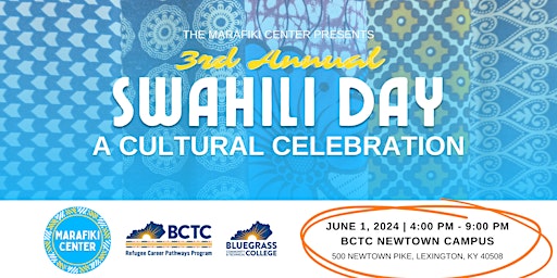 Primaire afbeelding van 3rd Annual Swahili Day