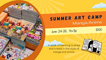 Primaire afbeelding van Summer Camp Week 3 - Manga/Anime