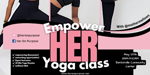 Image principale de Empower Her Yoga Session