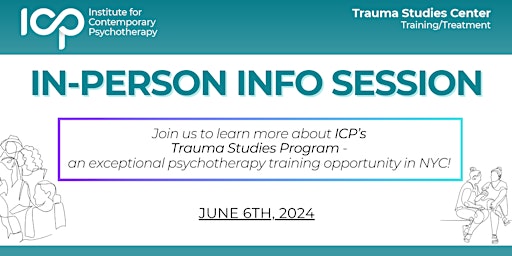 Information Session for Trauma Studies Program in Psychotherapy primary image