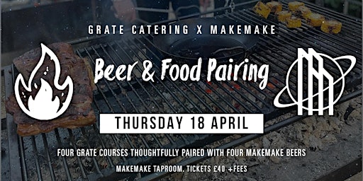 Imagem principal do evento Grate x Makemake Beer and food pairing evening