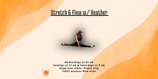 Immagine principale di Stretch & Flow with Heather 