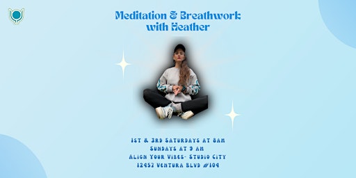 Imagem principal do evento Meditation & Breathwork with Heather