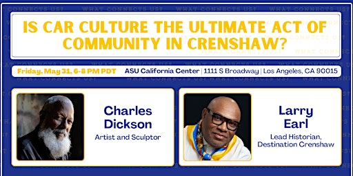 Is Car Culture the Ultimate Act of Community in Crenshaw? primary image