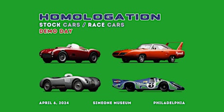 Homologation; STOCK cars/RACE cars Demo Day  primärbild