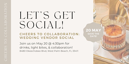 Immagine principale di Cheers to Collaboration: Wedding Vendor Social 