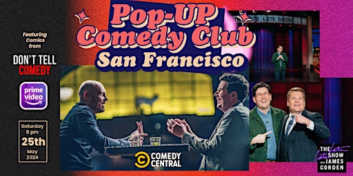 Imagem principal de Pop Up Comedy Club San Francisco