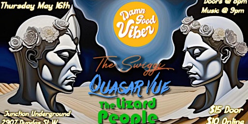 Primaire afbeelding van The Swiggs, Quasar Vue and The Lizard People at Junction Underground