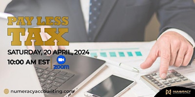 Payless Tax Workshop - April 20th primary image