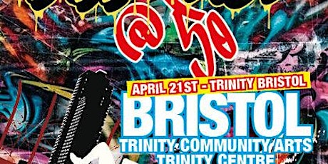 Hip Hop at 50 Hip Hop Paint Party at Trinity Arts, Bristol