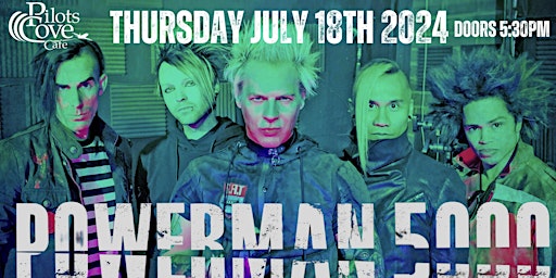 POWERMAN 5000 with SPONGE, TANTRIC and CLOZURE at Pilots Cove Cafe!  primärbild