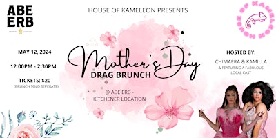 Hauptbild für House of Kameleon Presents: Mother's Day Drag Brunch