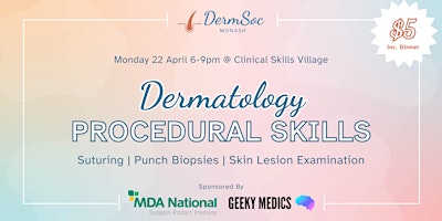 Primaire afbeelding van Dermatological Procedural Skills Night