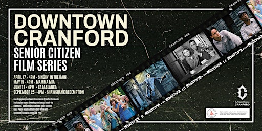 Imagem principal do evento Downtown Cranford Senior Citizen Film Series - Casablanca
