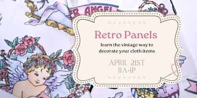 Sewing 101: Retro Panels and Appliques primary image