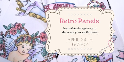 Imagem principal do evento Sewing 101: Retro Patterns and Appliques