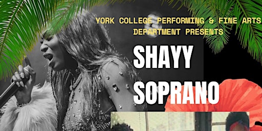 Shayy Soprano Concert primary image