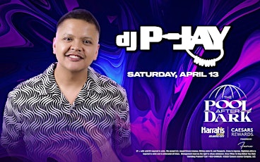 Primaire afbeelding van DJ P-Jay @ Harrahs Pool AC April 13