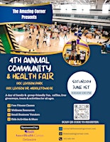 Imagem principal de 4th Annual Free Community and Health Fair- Presented by The Amazing Corner