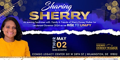 Primaire afbeelding van Rep Sherry Dorsey Walker Fundraiser