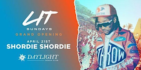 Shordie Shordie at Daylight Beach •LINE SKIP FREE ENTRY & GIRLS FREE DRINKS