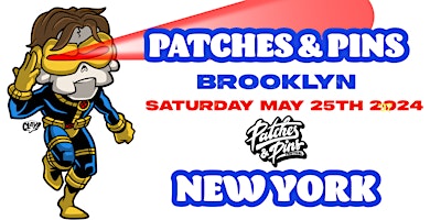 Primaire afbeelding van Patches & Pins Expo NEW YORK CITY Feat: Cap Con