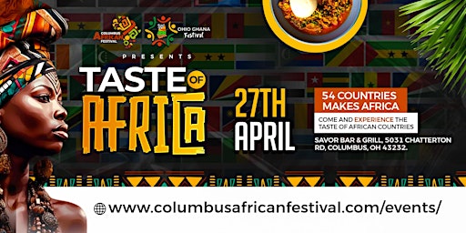 Imagem principal do evento Taste of Africa