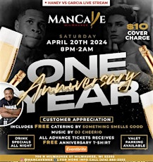 ManCave's One Year Anniversary Celebration