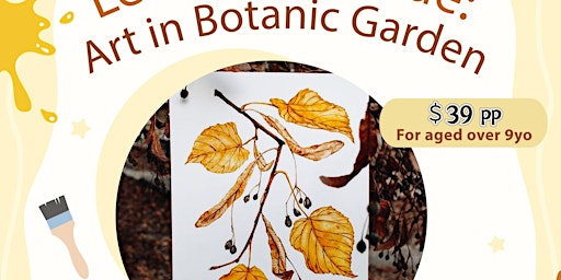 Primaire afbeelding van Outdoor art experience at the Botanic Garden!