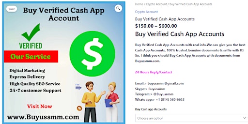 Hauptbild für online business Buy Verified Cash App Accounts