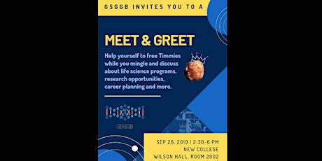 GSGGB presents: Drop in Meet and Greet! primary image