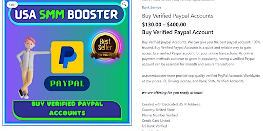 Imagen principal de online businessBuy Verified Paypal Accounts