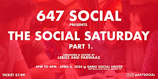 The Social Saturday Part 1 primary image