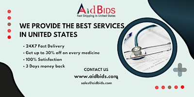 Buy valium 10mg tablet online from Aidbids primary image