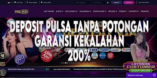 Primaire afbeelding van PMG88 Login Daftar Bonus New Member 100 Garansi Kekalahan PMG88