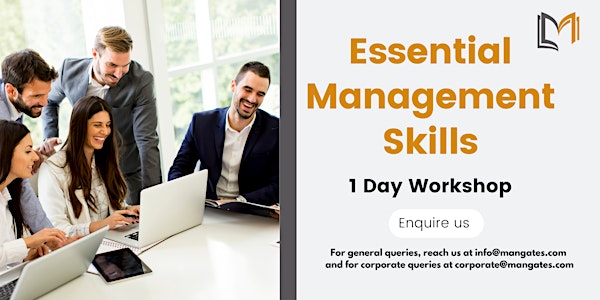 Essential Management Skills 1 Day Training in Costa Mesa, CA